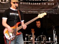 Klaus und Gilbert on stage